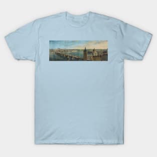 Panorama of Prague by Christian Ezdorf T-Shirt